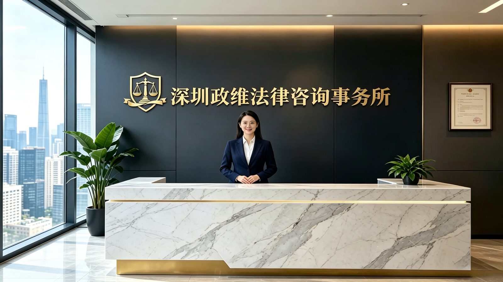深圳政维法律咨询事务所前台